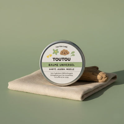 Baume universel pour chien et chat - Soins naturels et durables pour votre compagnon