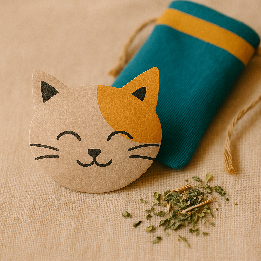 Zoom sur sachets d’herbes papier naturel