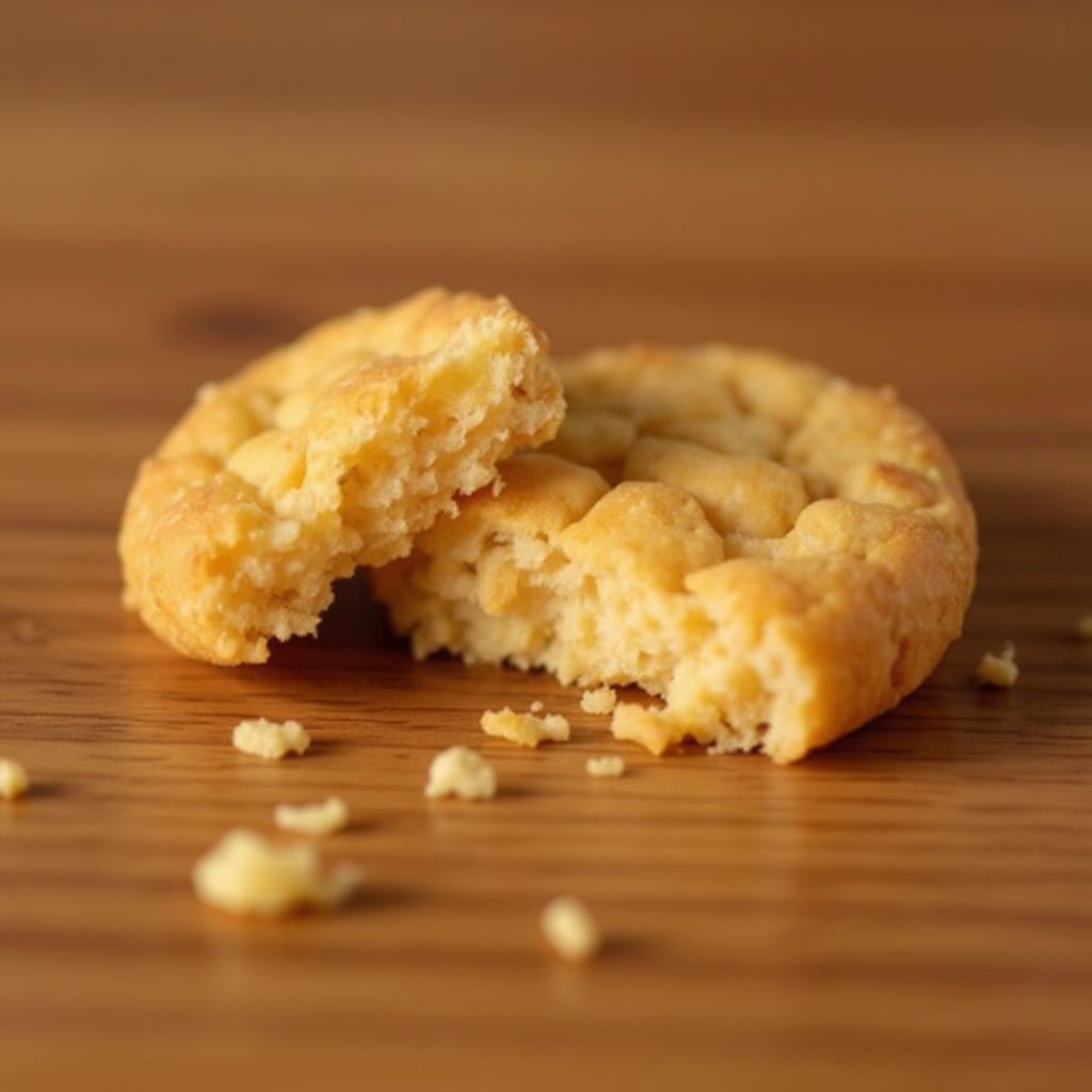 gros plan sur texture biscuit chien bio