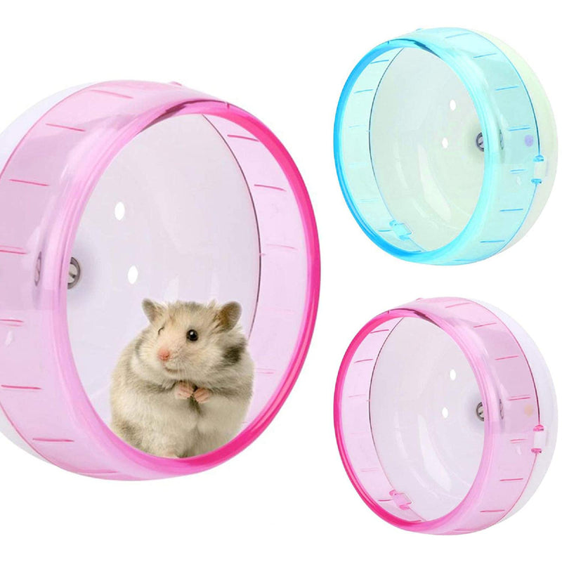 Roue de Course Silencieuse pour Hamster- Favorisez la Santé de Votre Animal de Compagnie avec notre Roue Respectueuse de l'Environnement