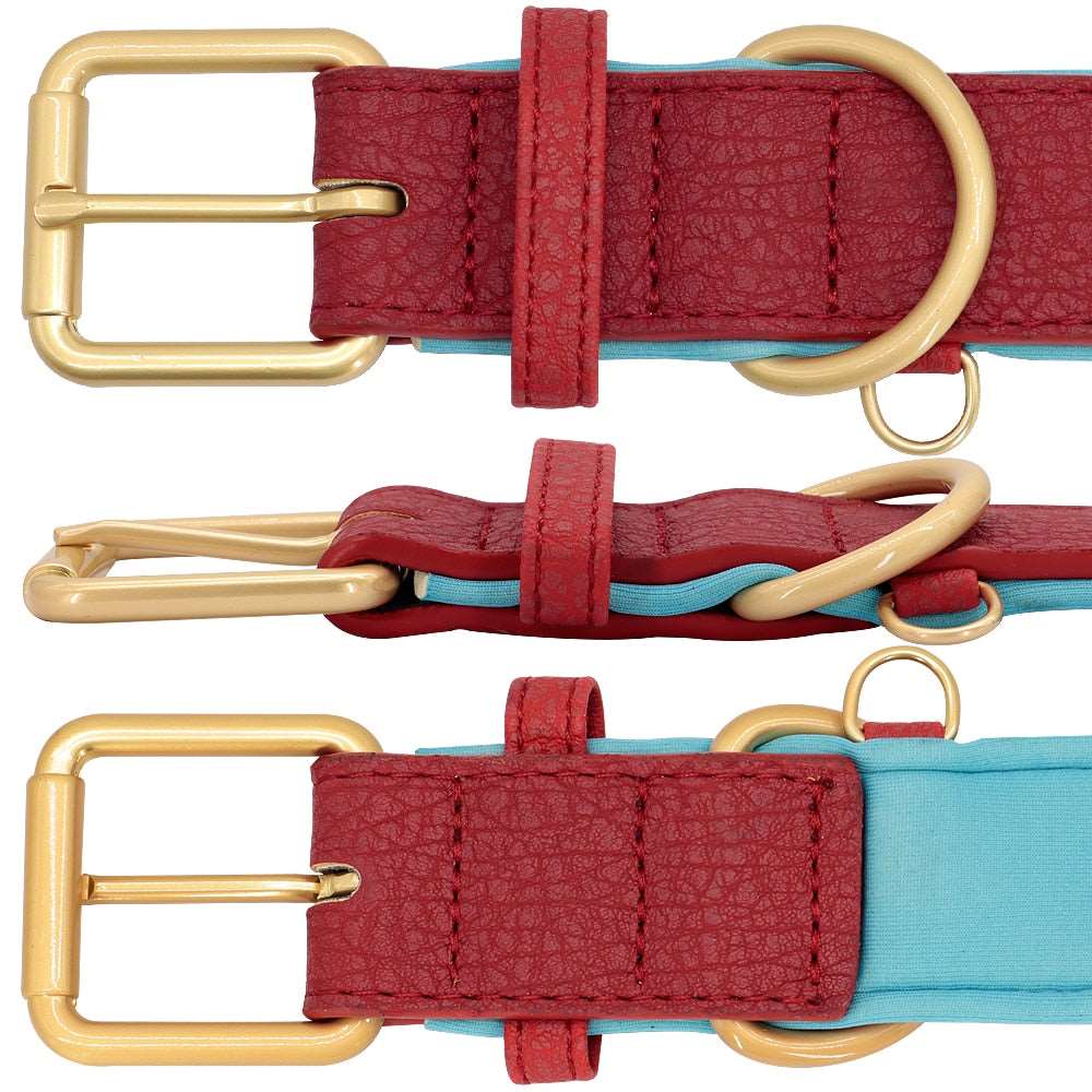 Collier pour Chien Rembourré en Cuir Gravé Personnalisé : L'Élégance et la Durabilité pour Votre Compagnon à Quatre Patte