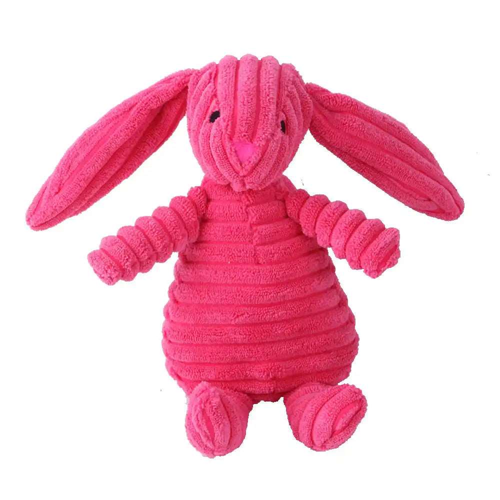 Peluche cotelee-Lapin