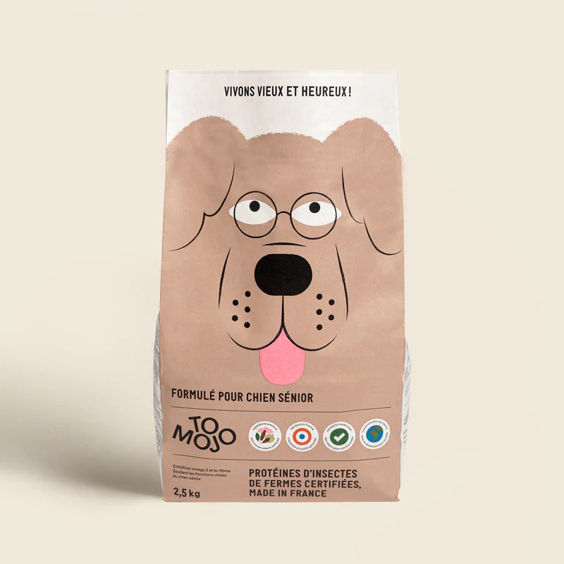 Croquette Hypoallergénique pour Chien Senior - Riche en Fibre et Oméga3