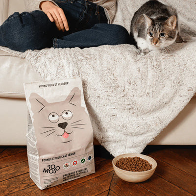 Croquette Hypoallergénique pour Chat Senior - Riche en oméga 3 et acide aminé