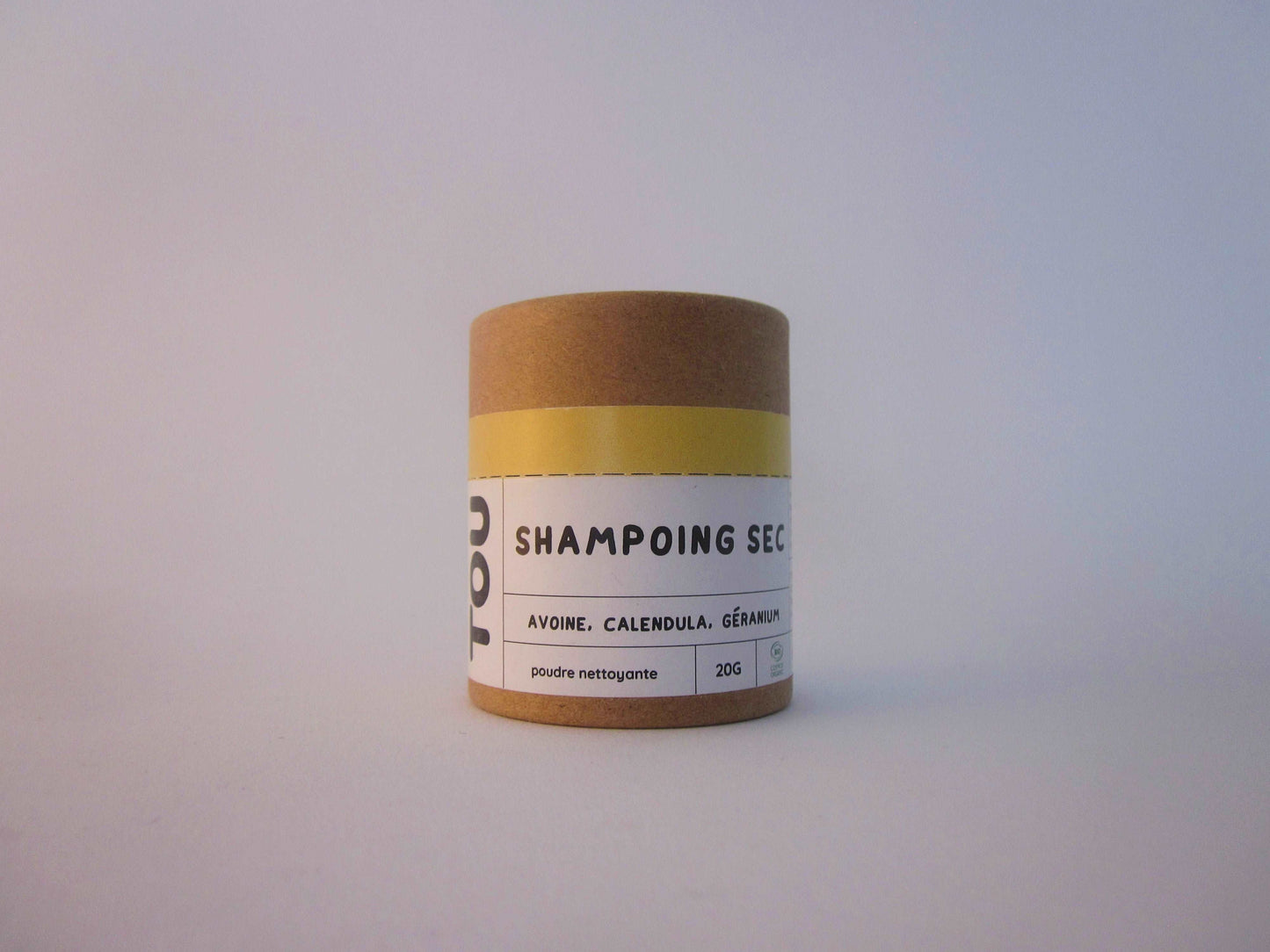 Shampoing Sec Certifié Bio - Nettoyage Doux et Naturel pour Chiens et Chats