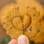 Texture biscuit chien quinoa butternut gros plan