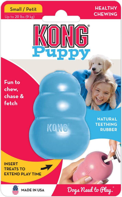 JOUET KONG PUPPY  POUR CHIOT en CAOUTCHOUC Naturel